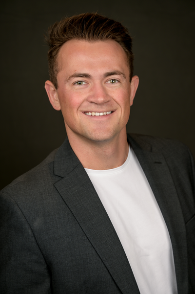 Headshot of Bryce Calcagno, founder of InVig Marketing